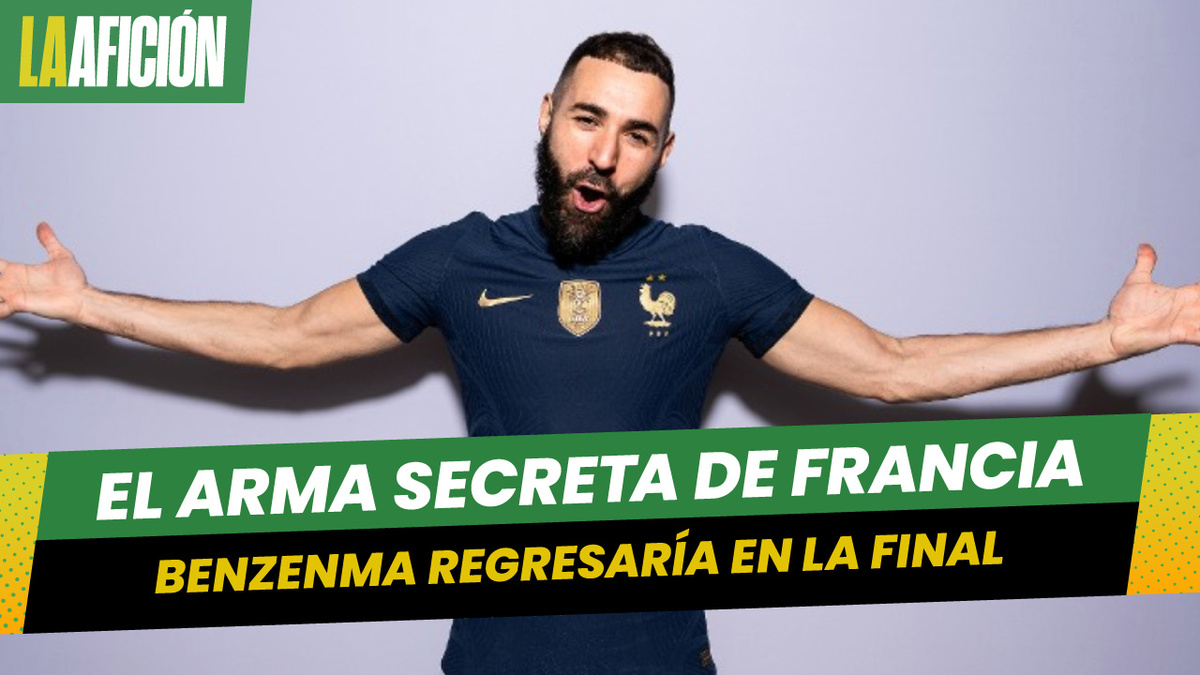 Karim Benzema habrían recibido el sí del Real Madrid para jugar la final del Mundial con Francia