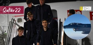 Selección de Polonia viajó a Qatar escoltada por aviones de guerra (AFP)