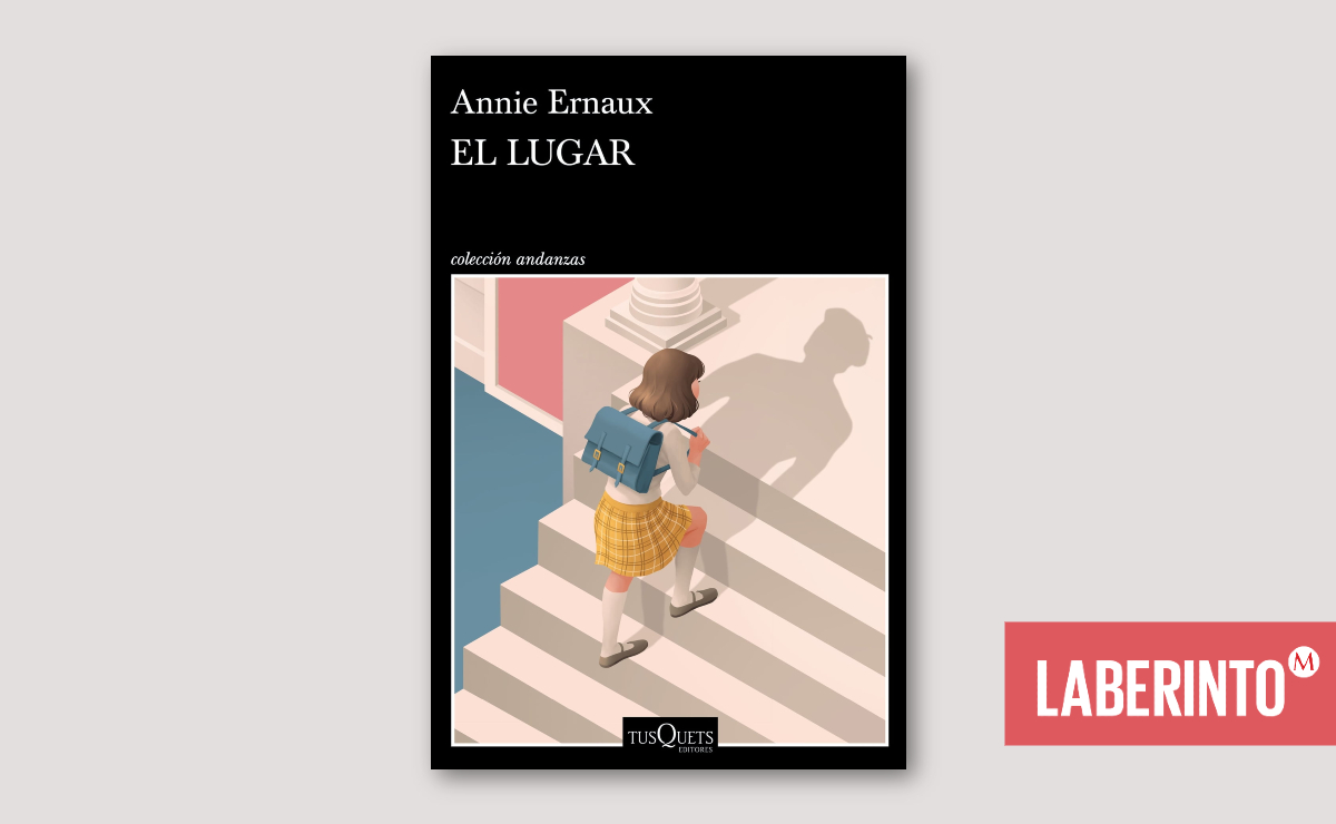 Portada de 'El lugar', de Annie Ernaux. (Tusquets)