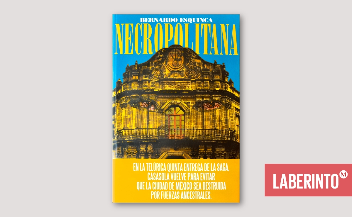 Portada de ‘Necropolitana’, de Bernardo Esquinca. (Almadía)