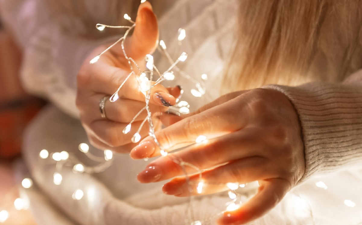 Series de luces de Navidad. (Foto: Shutterstock)