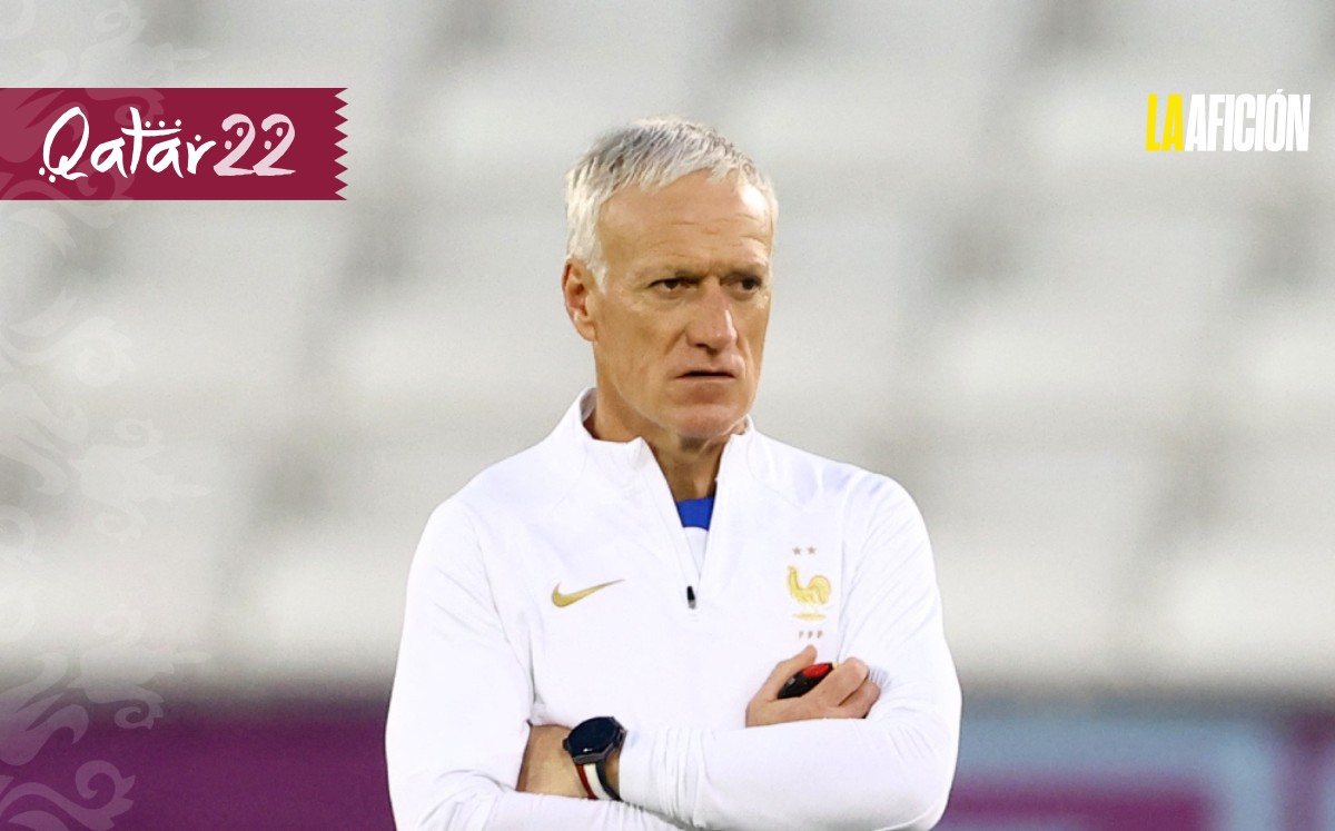 Didier Deschamps, entrenador de la selección de Francia en Qatar 2022 (Reuters)
