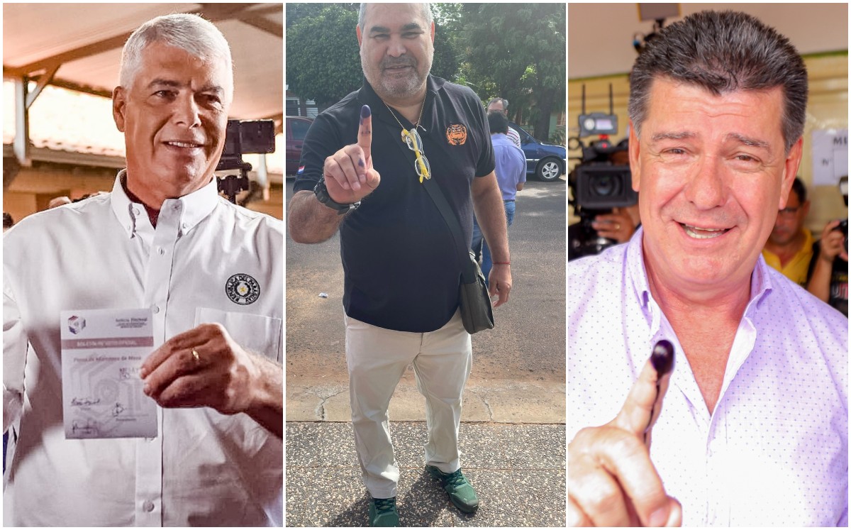 Arnoldo Wiens, José Luis Félix Chilavert y Efraín Alegre. | Facebook