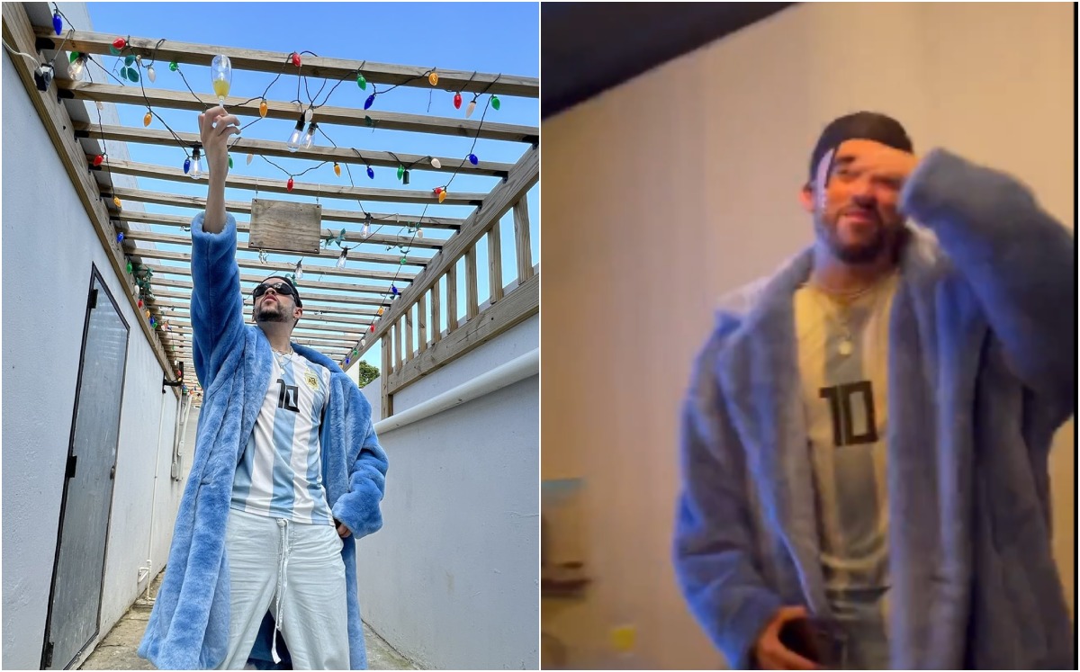 Bad Bunny celebra triunfo argentino | Twitter