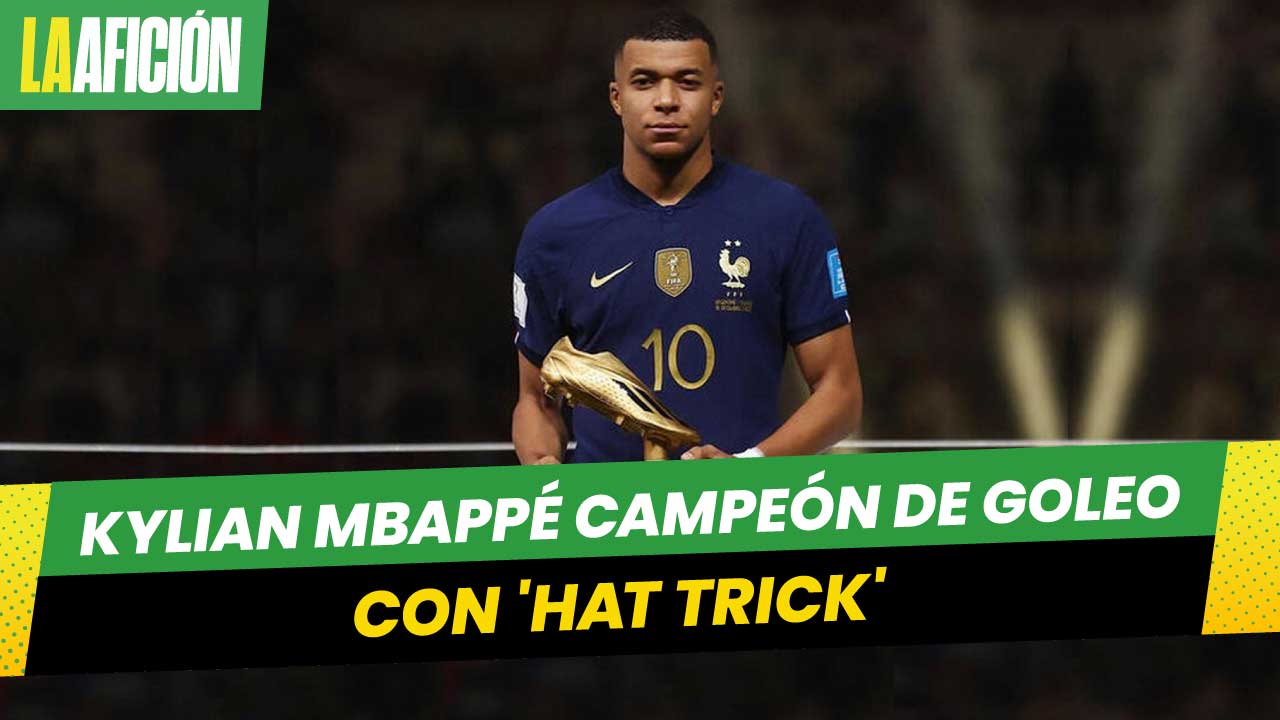Kylian Mbappé, campeón de goleo de Qatar y heredero de Messi y Cristiano Ronaldo