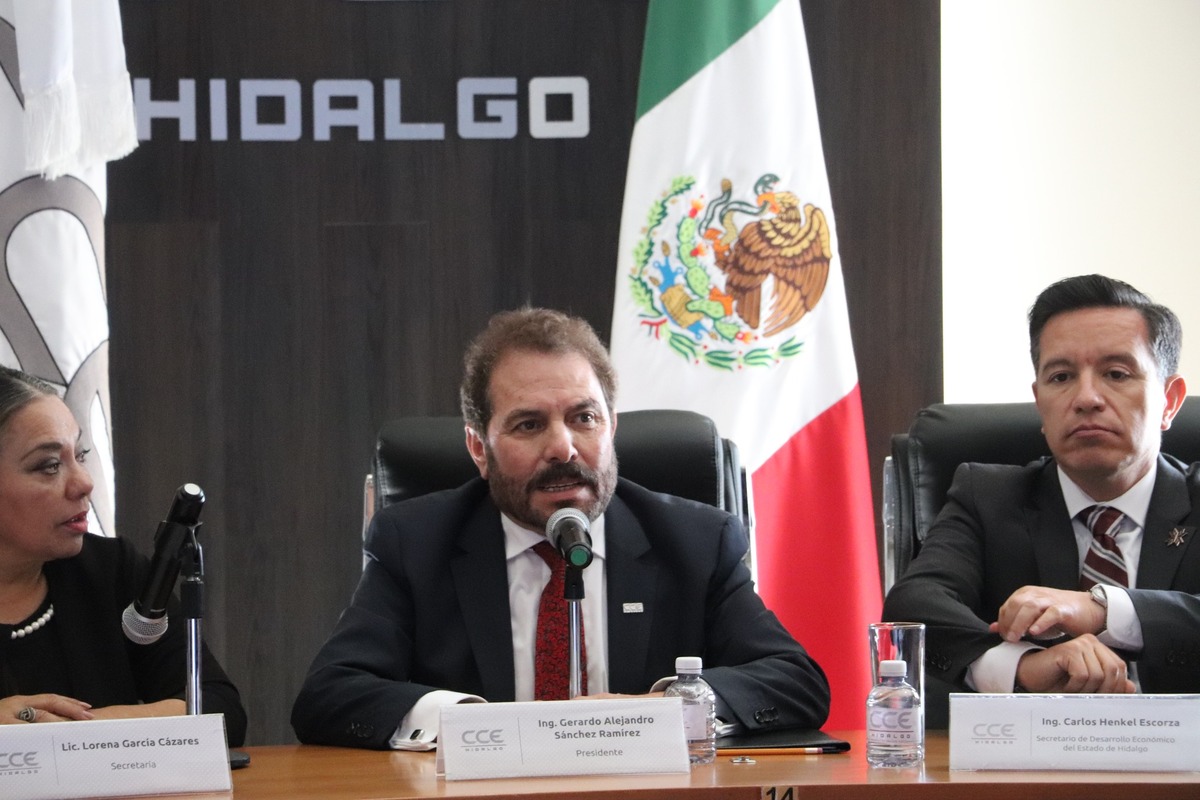 Alejandro Sánchez Ramírez , presidente del Consejo Coordinador Empresarial de Hidalgo  (Facebook)
