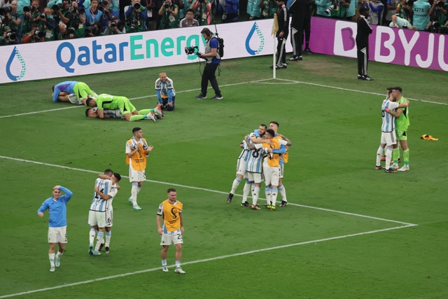 Triunfo de Argentina en el Mundial de Qatar 2022.| AP