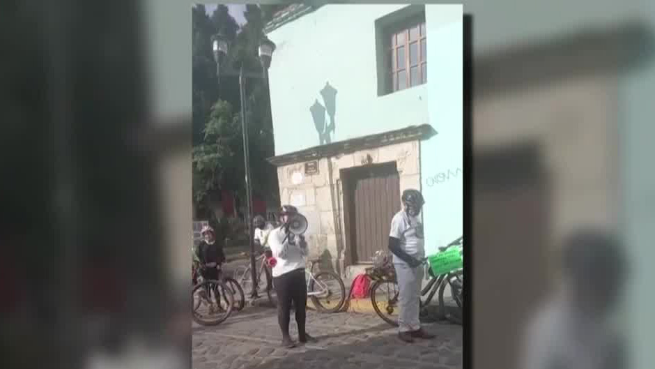 Colectivo ciclista realiza rodada en memoria de Gabriela Soto; ciclista atropellada hace 2 años