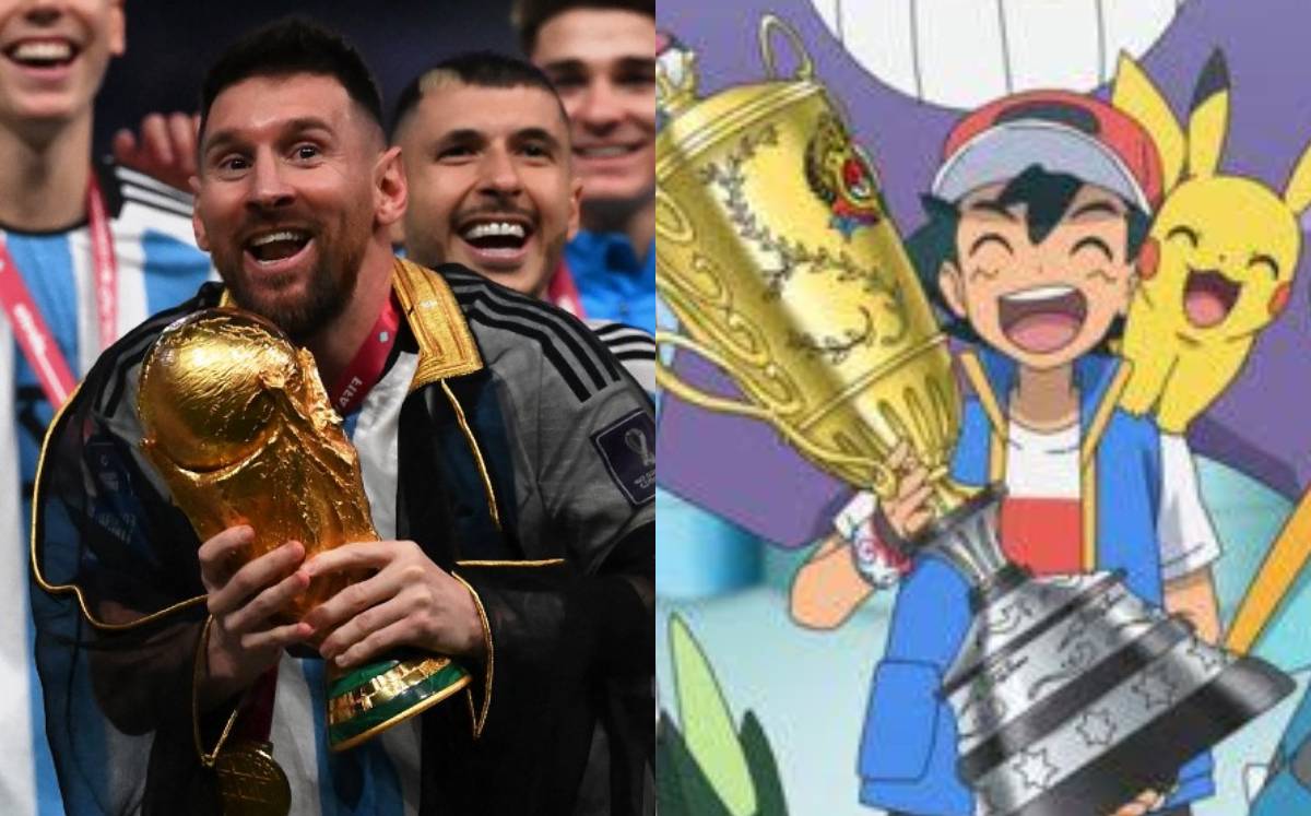 Comparan a Messi con Ash Ketchum (Especial).