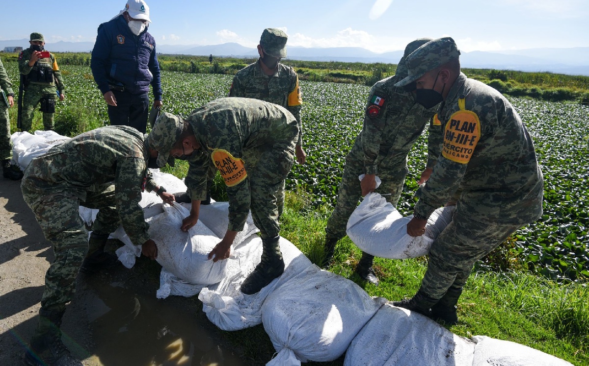 En conjunto con la Sedena se implementan acciones para prevenir las inundaciones. | Cuartoscuro