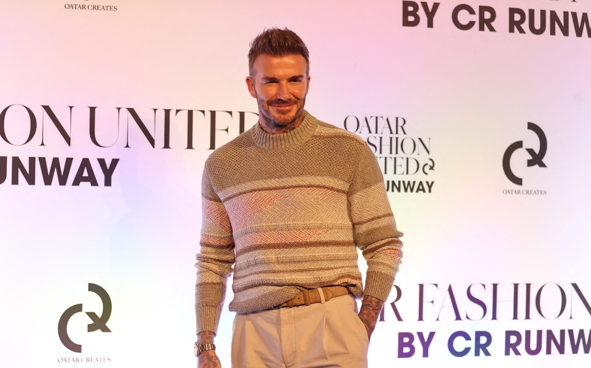 David Beckham en Qatar (Reuters)