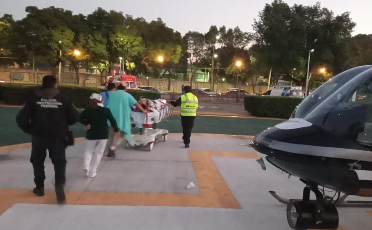 El percance se registró a la altura del municipio de Ecatepec.
