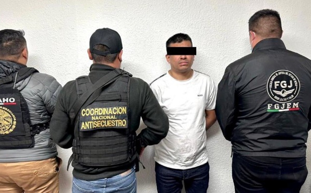 Luis Enrique “N”, alias “El Planchado”, fue detenido en Edomex. | ESPECIAL