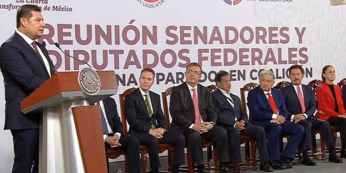 Alejandro Armenta y legisladores refrendan respaldo a AMLO | Especial