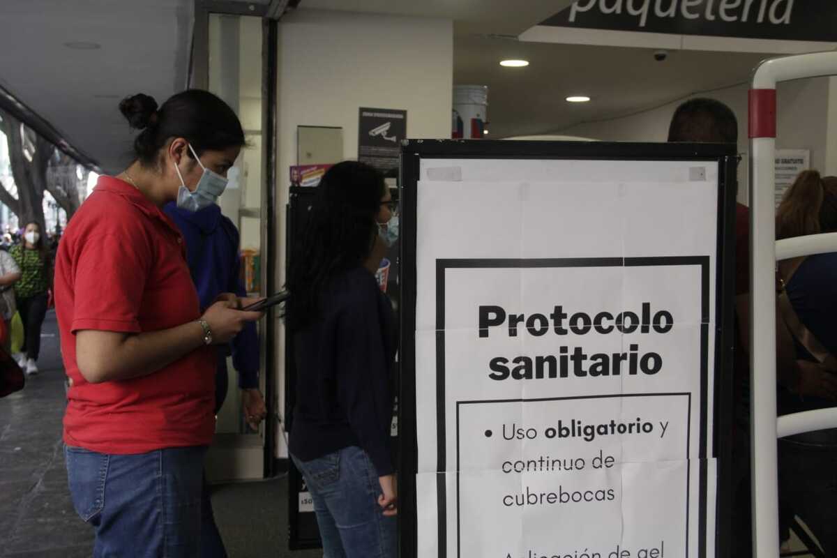 Comercios de Puebla se suman a retomar las medidas sanitarias | Melanie Torres