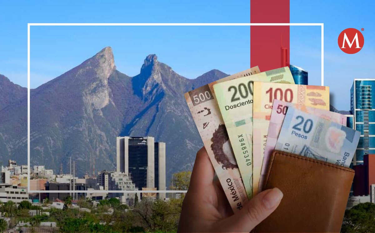 Nuevo León destaca en aumento salarial en México. Foto: Especial