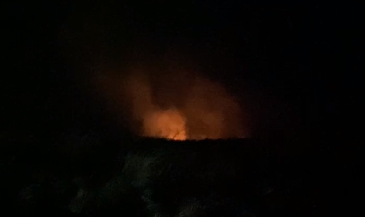 Reportan incendio en el cañón del Sumidero. (Jhonatan González)