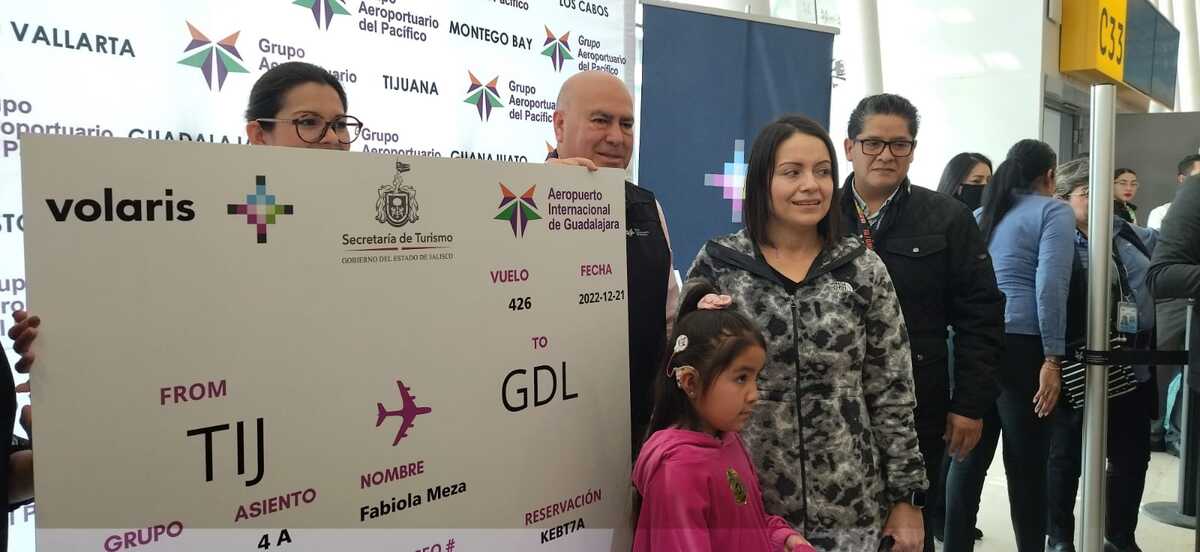 La afortunada pasajera número 15 millones, fue Fabiola Meza. (Usi Toledo)