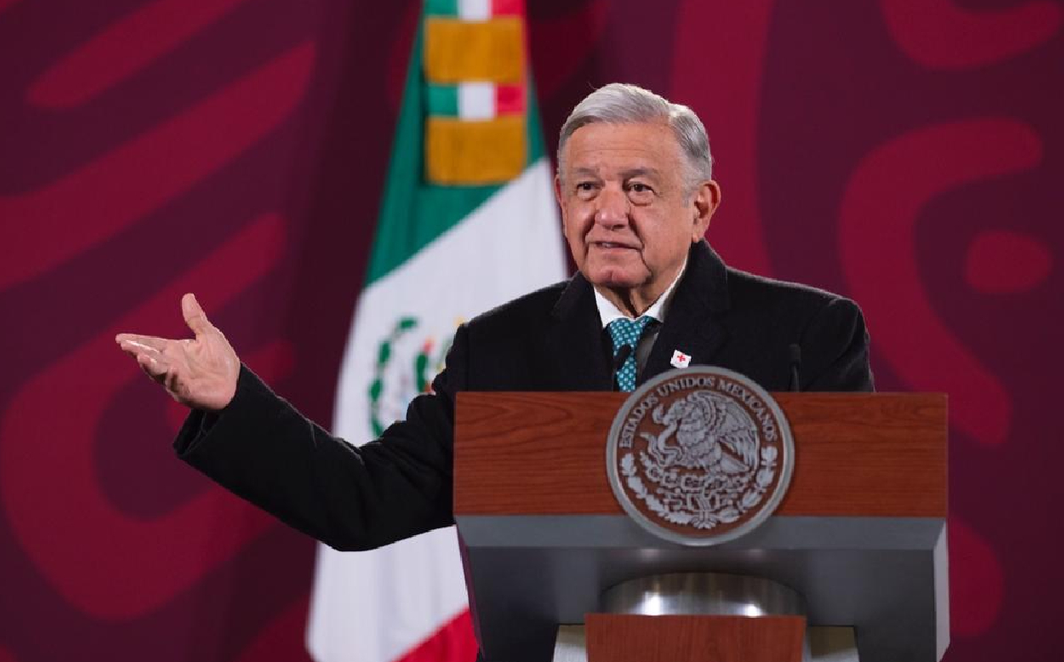 Conferencia mañanera del presidente López Obrador en Palacio Naciona el 21 de diciembre. | Cortesía