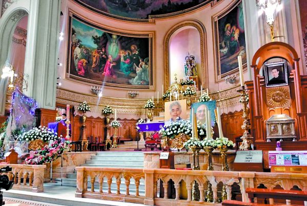 Fotos de los misioneros en la ceremonia de Ciudad de México. Especial