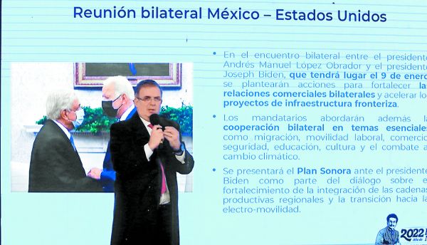 Generación vía luz solar en Sonora “es la prioridad”, dice el canciller Ebrard. Ariana Pérez