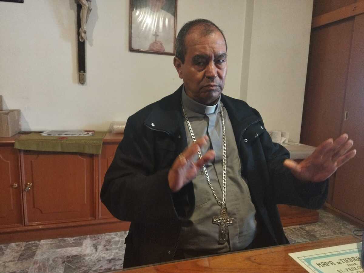 Monseñor Domingo Díaz Martínez, arzobispo de Tulancingo (Elizabeth Hernández)