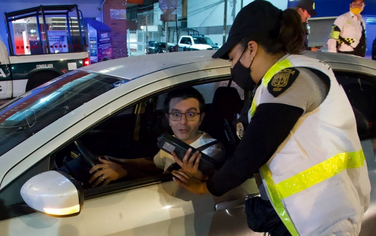 La SSC informó que más de mil automovilistas han rebasado los límites permitidos de alcohol. | Cuartoscuro