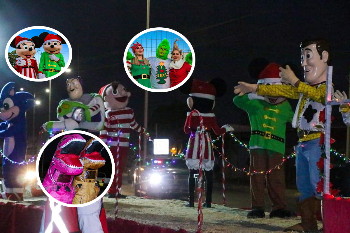 'Desfile Navideño' llena de color y alegría las calles de Francisco I Madero. | Especial