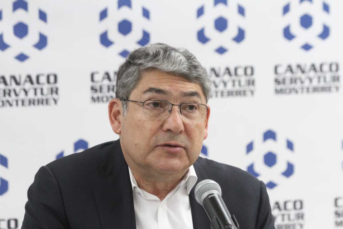 Javier Arteaga Gutiérrez, presidente de Canaco Monterrey | Leonel Rocha