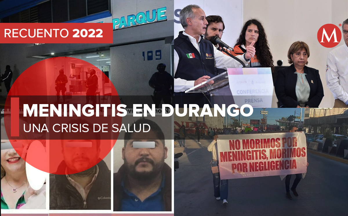 La crisis de meningitis en Durango. (Especial)