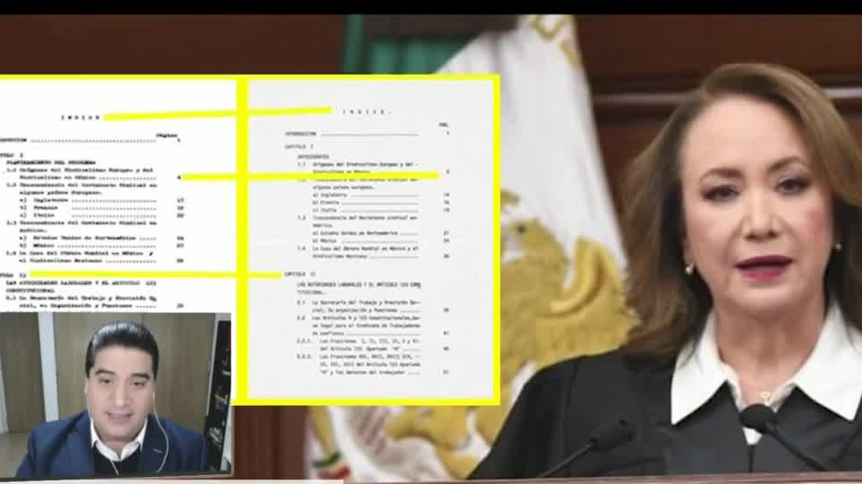 Ministra Yasmín Esquivel es acusada de plagiar su tesis de licenciatura