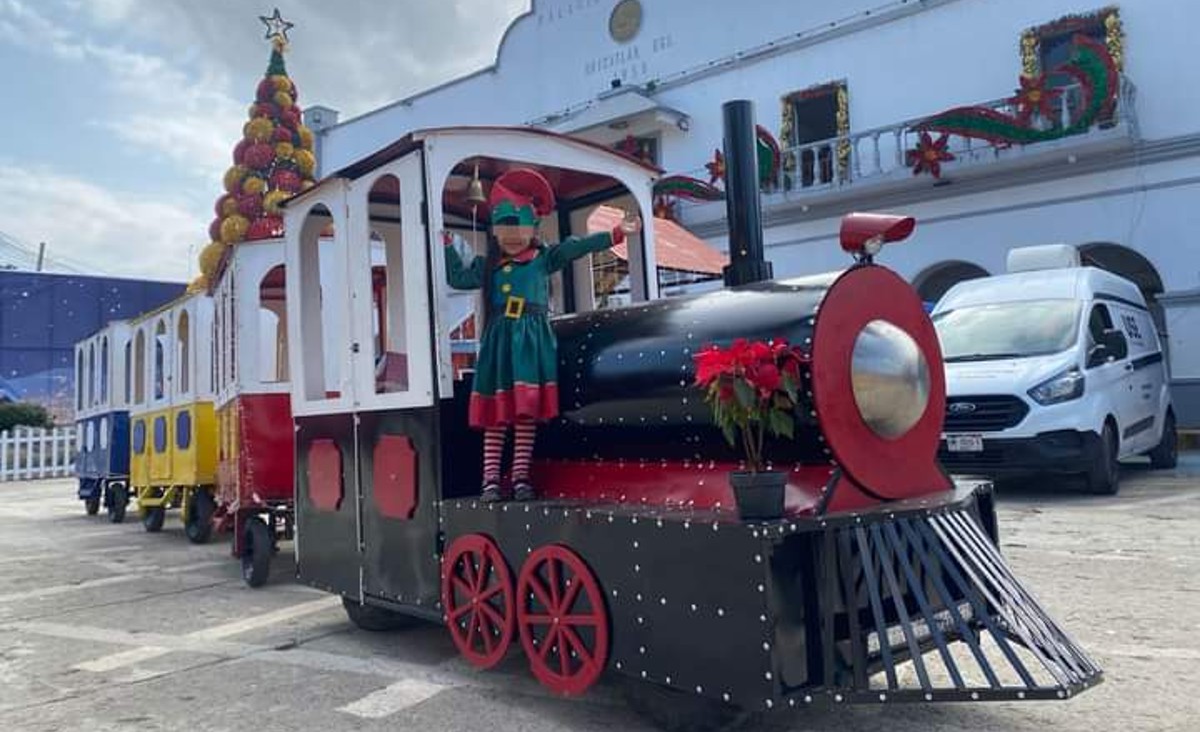 Expreso polar en San Felipe Orizatlán. (Wendy Salazar)