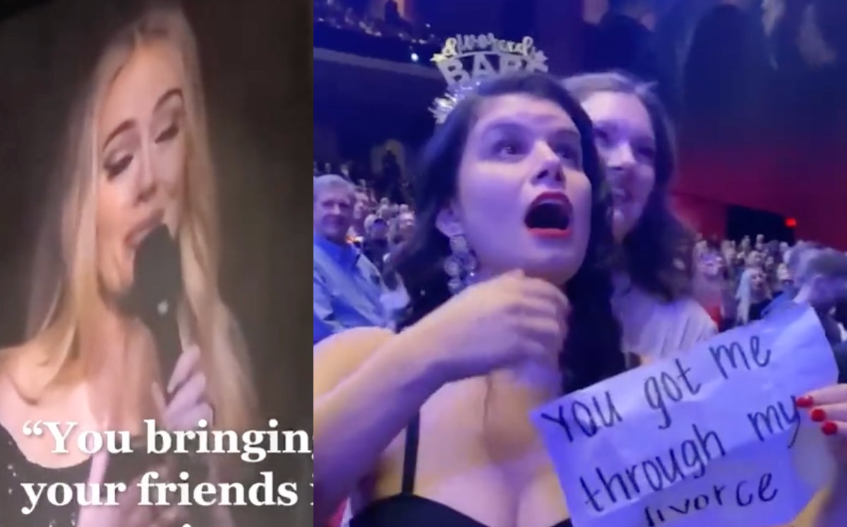 Así reaccionó Adele a la fiesta de divorcio de esta joven| Especial