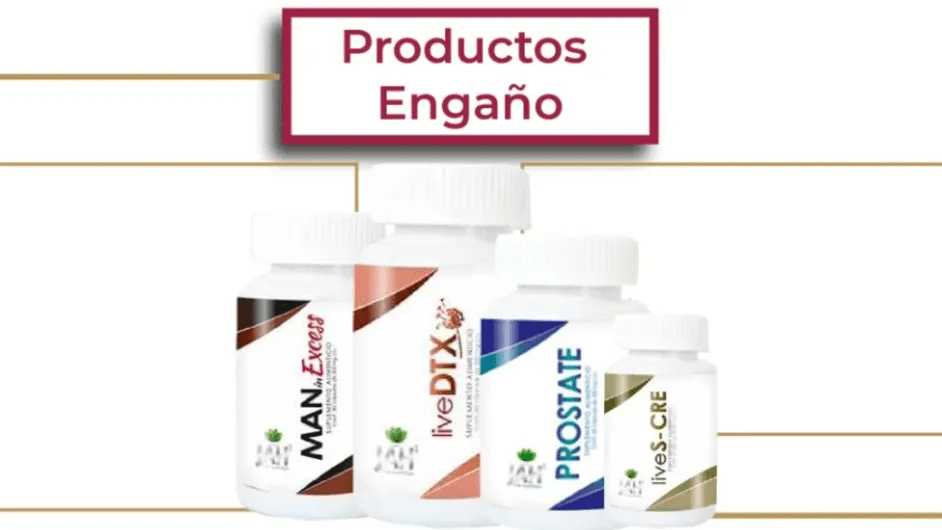 Cofepris detecta engaño en medicamentos de la marca JAH2 Live Nutrition