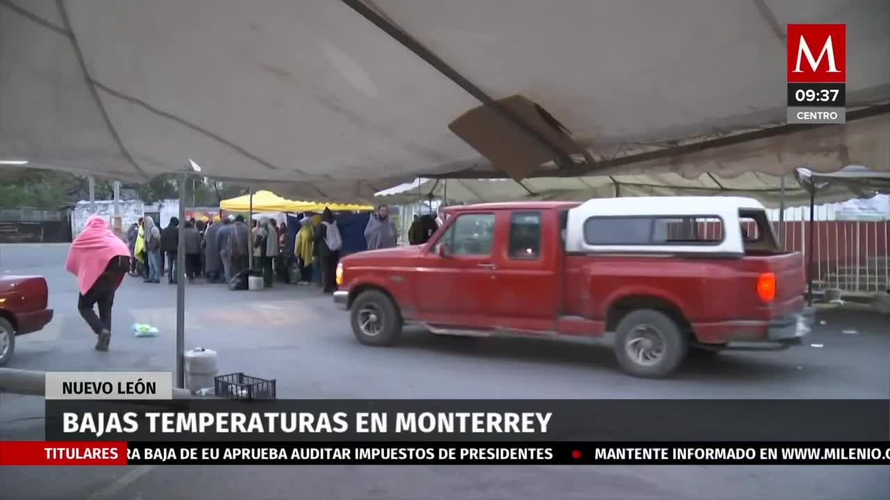 En Monterrey, habilitan albergues por bajas temperaturas