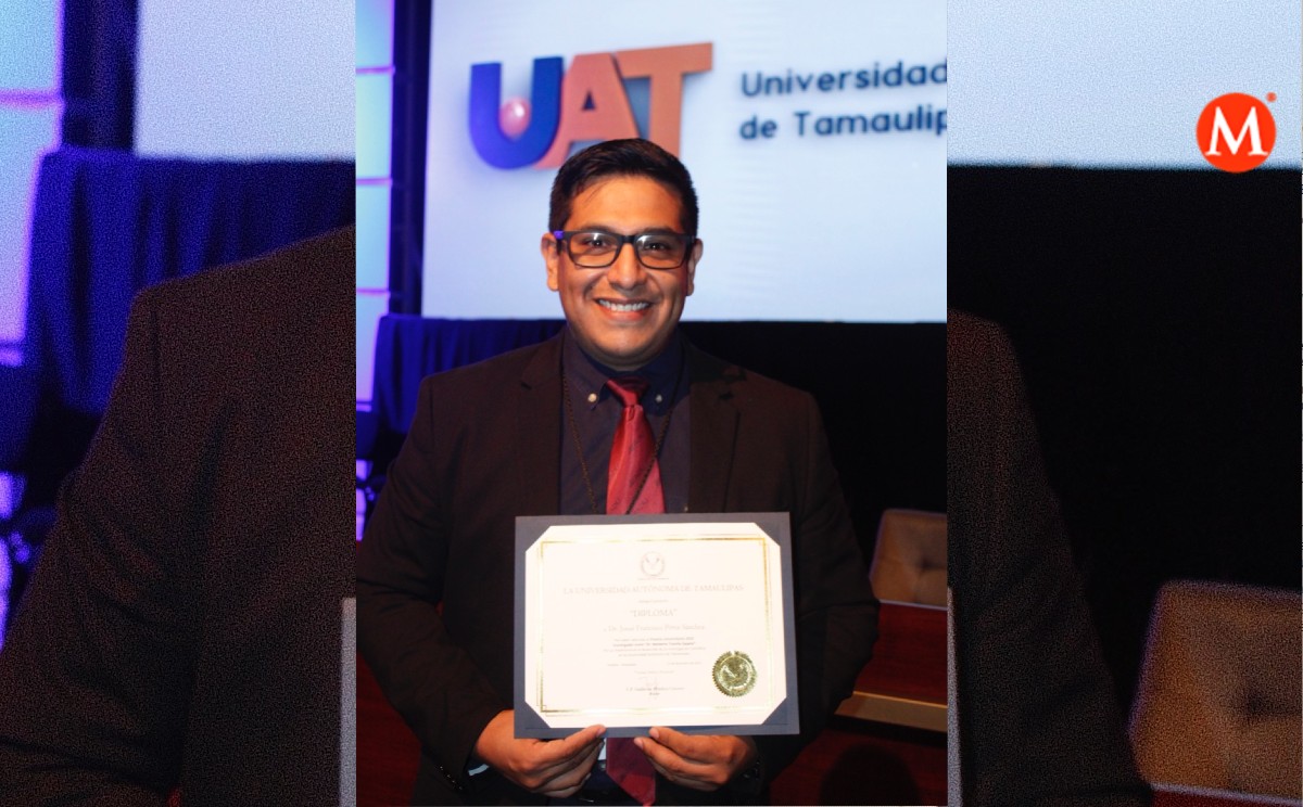 Entrega UAT el Premio Investigador Joven 2022 a Josué Francisco Pérez