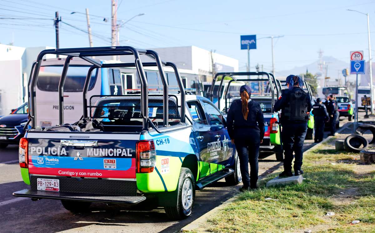Policía municipal resguarda las instalaciones de la Central de Abasto | Agencia Enfoque