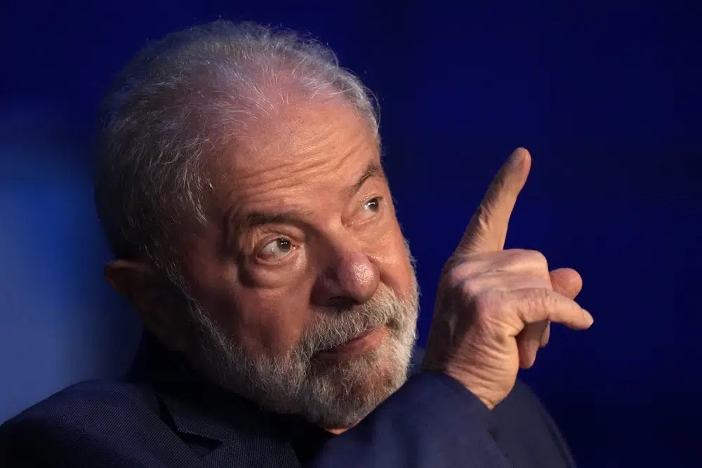 Luiz Inácio Lula Da Silva, presidente electo de Brasil. (AP)