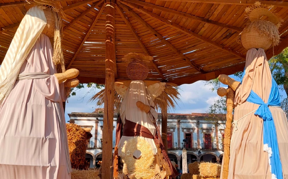 El Nacimiento Monumental es una tradición en Pátzcuaro, Michoacán. | Francisco Valenzuela