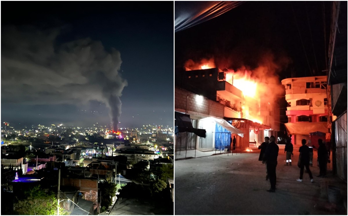 En Guerrero, se incendia bodega de mercancías; no se reportan víctimas. | Especial