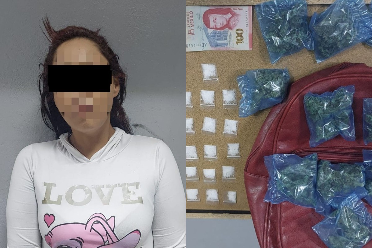 Presuntamente comercializaba droga en el sector La Feria de Gómez Palacio. | Especial