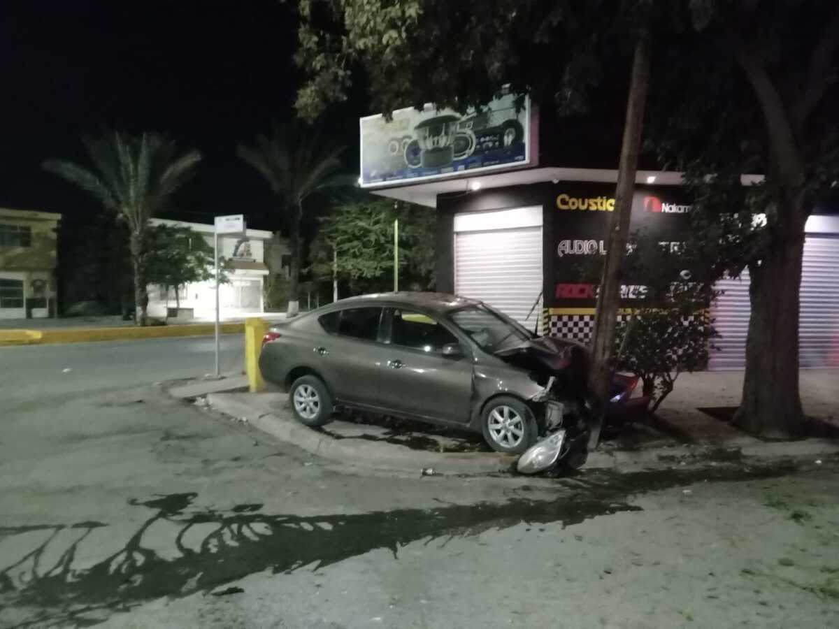 El joven transitaba a exceso de velocidad y daños materiales de alrededor de 40 mil pesos. | Especial