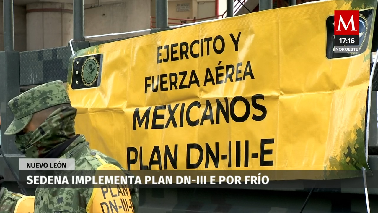 Sedena implementa el plan DN-lll para apoyar a personas por temperaturas altas