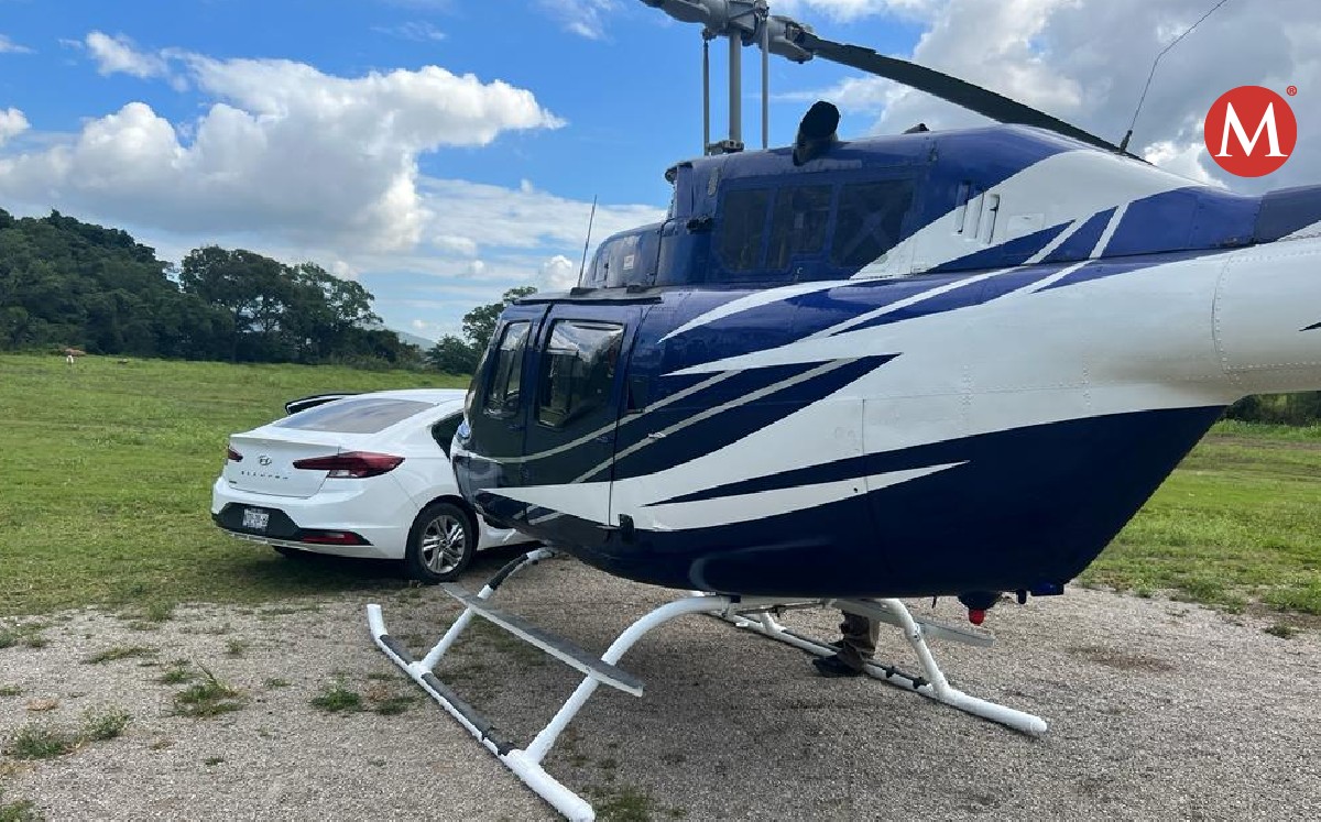 Aseguran helicóptero usado en viajes clandestinos en Tamaulipas y SLP.
