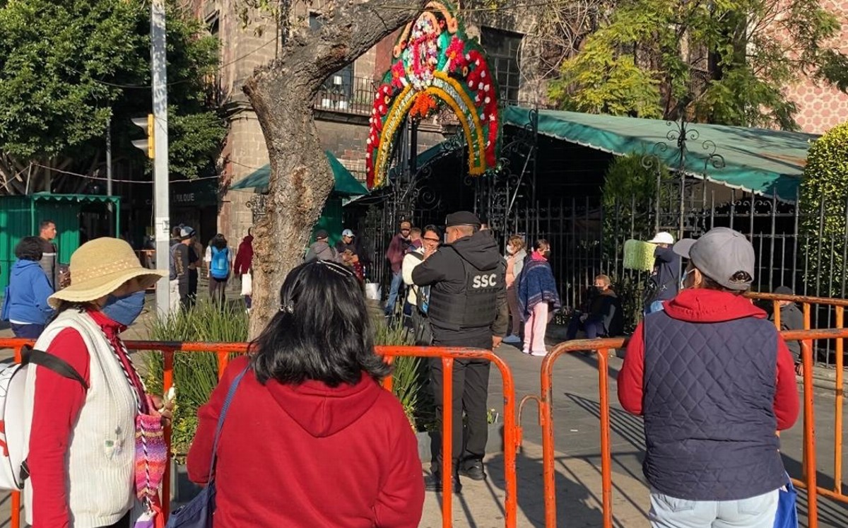 Acuden pocos feligreses a San Hipólito en el último mes del año