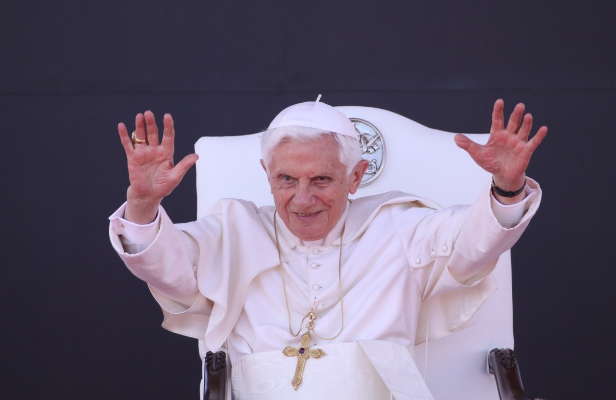Benedicto XVI en México.| Héctor Téllez