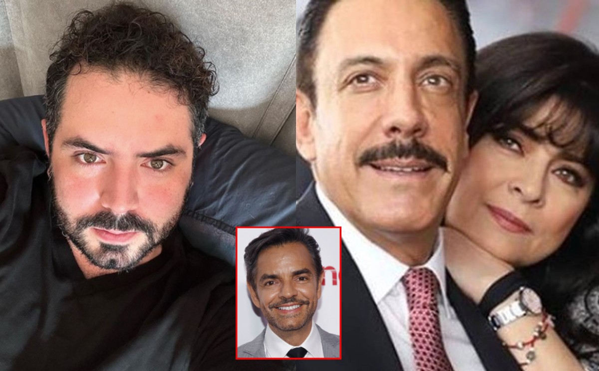 José Eduardo Derbez y su relación con Omar Fayad, esposo de Victoria Ruffo. | ESPECIAL