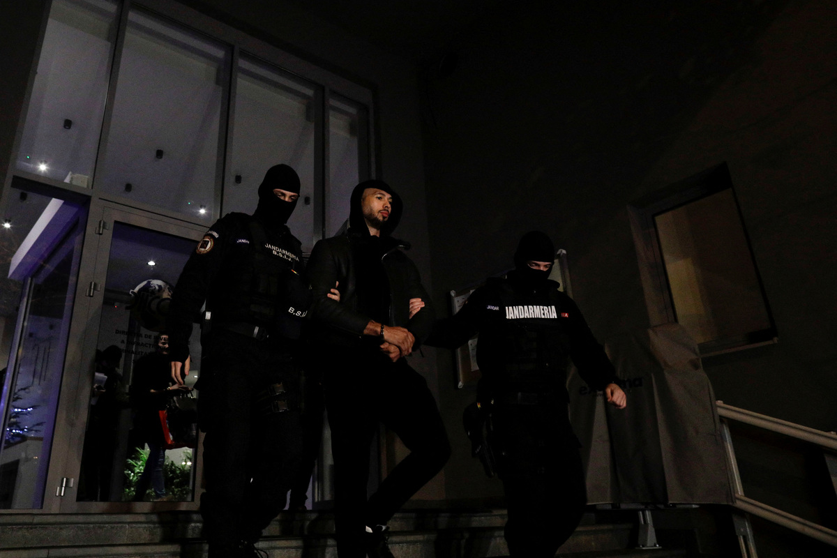 Los hermanos Tate han estado bajo investigación criminal desde abril. (Reuters)