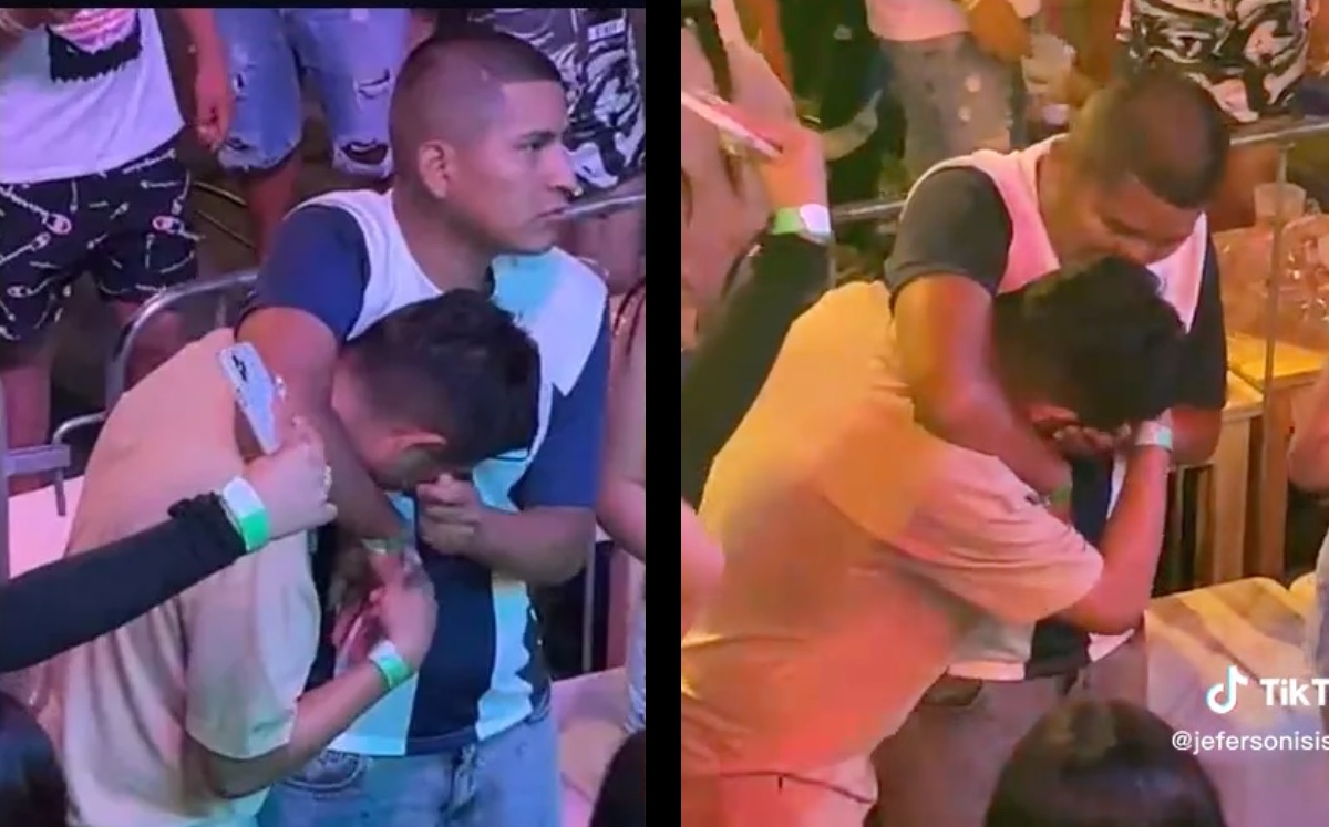 El joven se conmovió hasta las lágrimas, TikTok lo hace viral | ESPECIAL