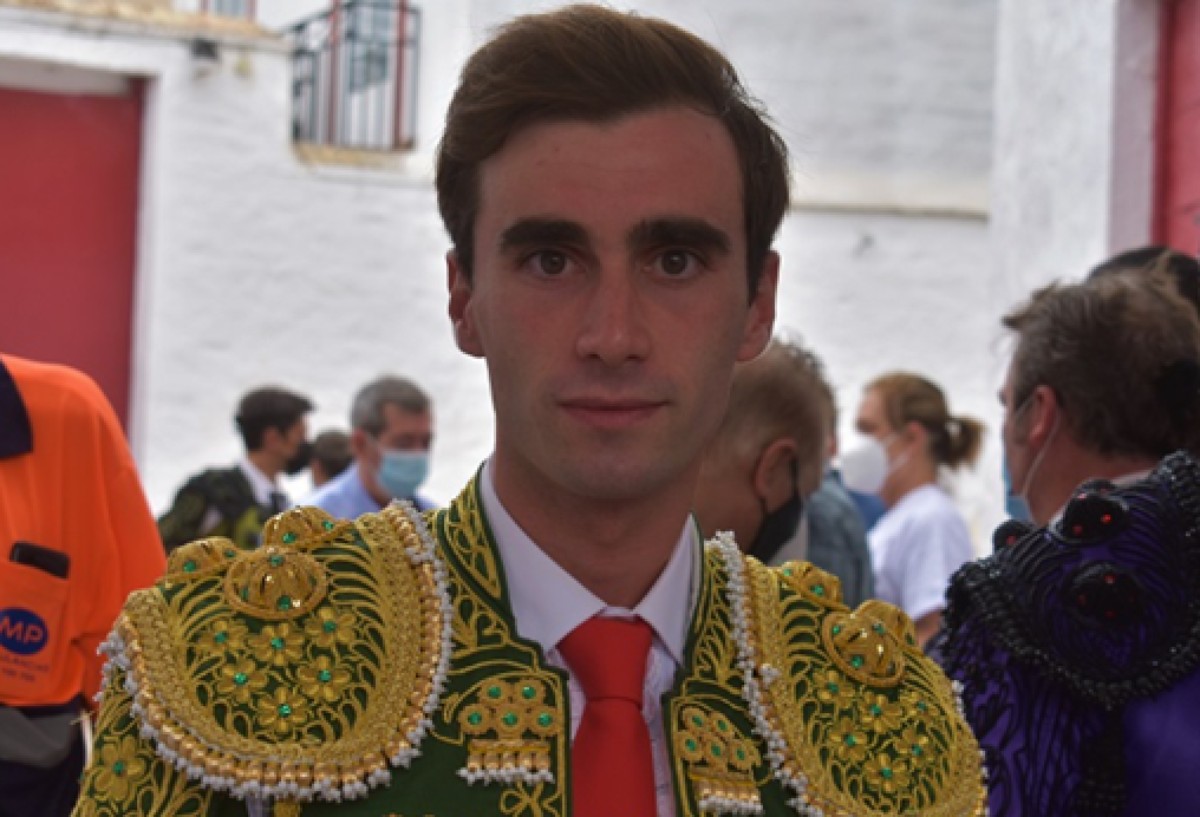 Novillero español Antolín Jiménez. (Especial)